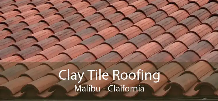Clay Tile Roofing Malibu - Claifornia